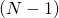 (N-1)
