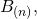 B_{(n)},