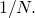 1/N.
