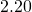 2.20