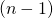 (n-1)