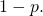 1-p.