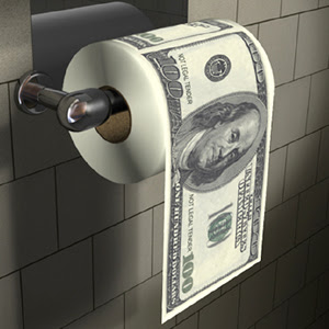 toilet paper benjamins